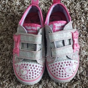 Girls Sketchers Twinkle Toes Shoes